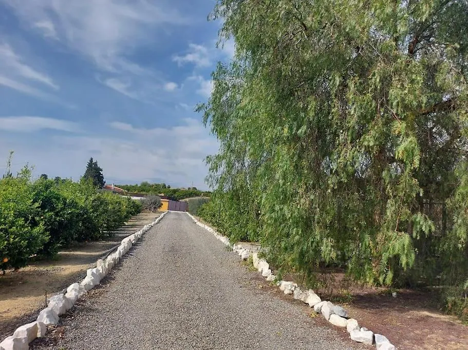 בית נופש מאלגה Andalusian Farmhouse With Barbecue, Pool And Wifi ספרד